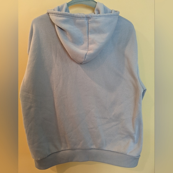 NWOT Kids Unisex, Pullover Hoodie, Kangaroo pocket, Dinosaur design, draw string - Picture 3 of 4